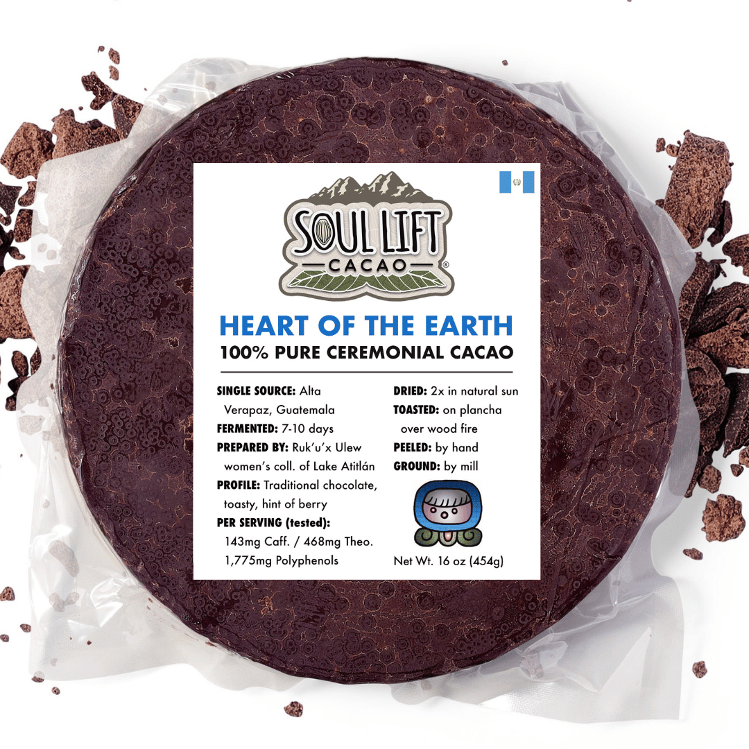 Soul Lift Cacao - Wholesale Hot Cocoa Mix/Kit - Heart of the Earth (Ruk'u'x Ulew) 100% Pure Ceremonial Cacao from Guatemala11