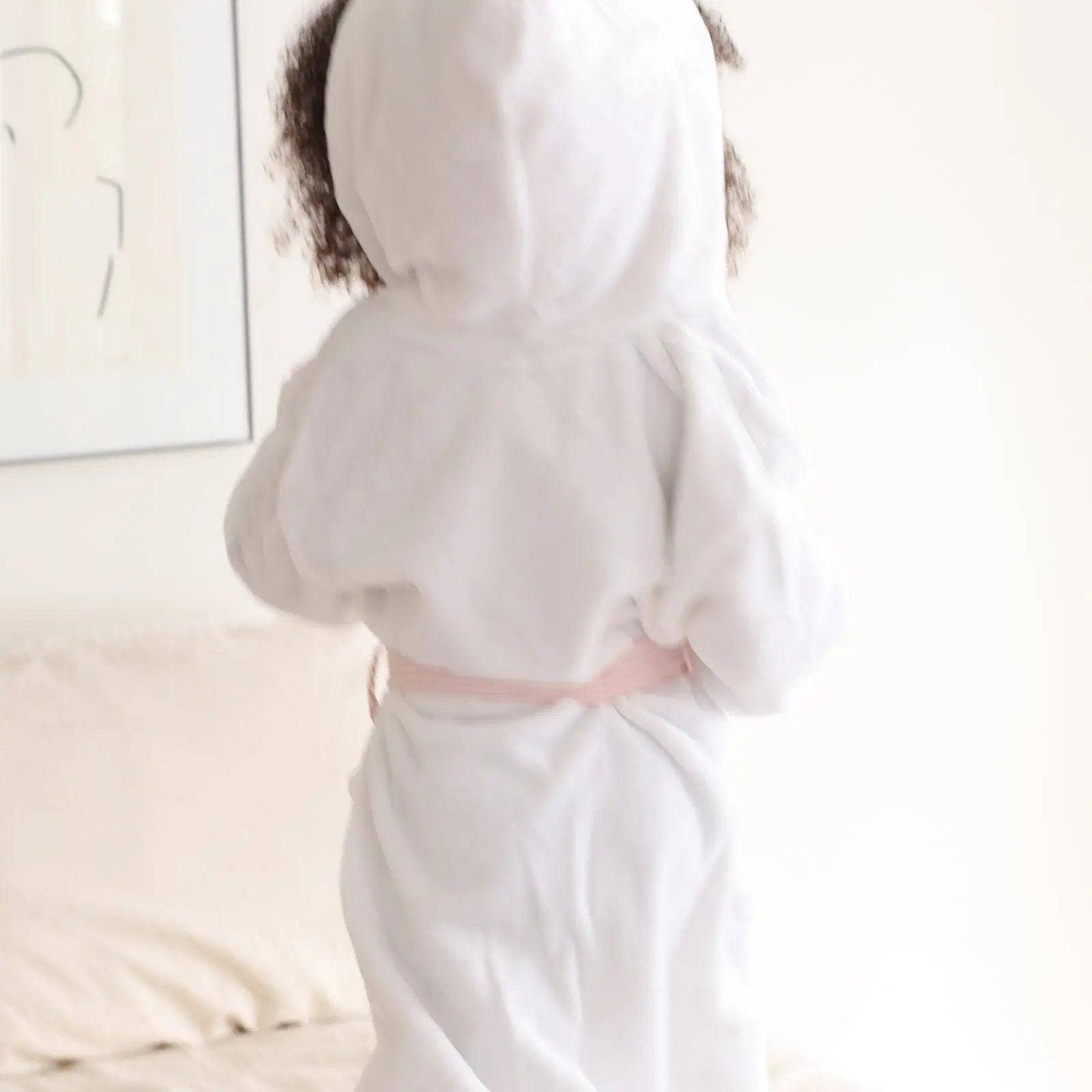 Lotus Linen - Wholesale Robe - Kids - Kids Plush Robe – Ultra Soft, Safe & Cozy for Toddlers & Kids6