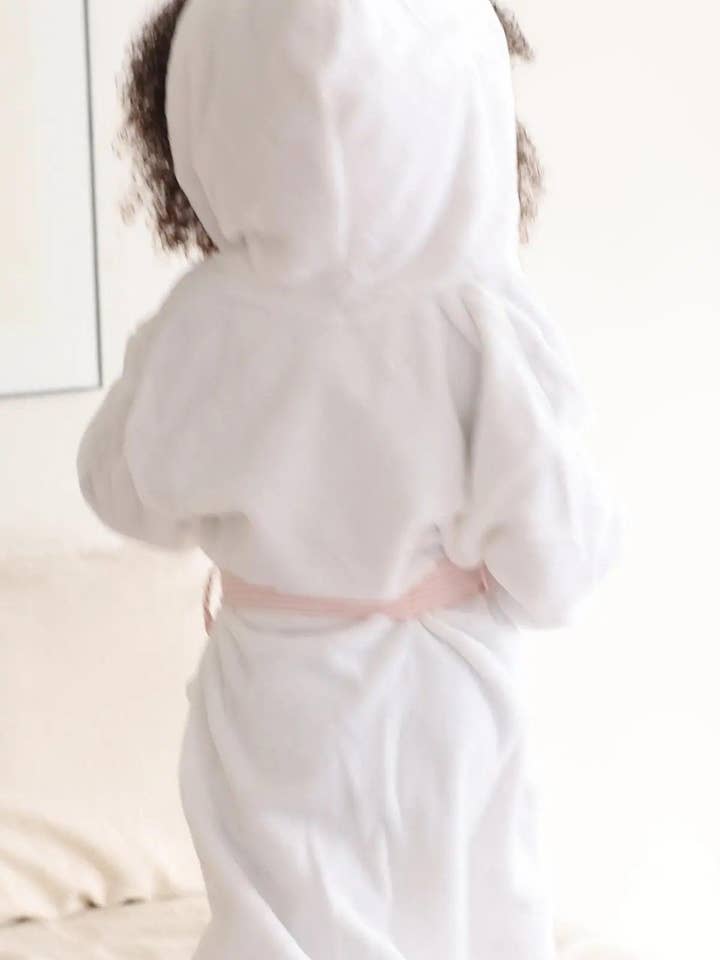 Lotus Linen - Wholesale Robe - Kids - Kids Plush Robe – Ultra Soft, Safe & Cozy for Toddlers & Kids6
