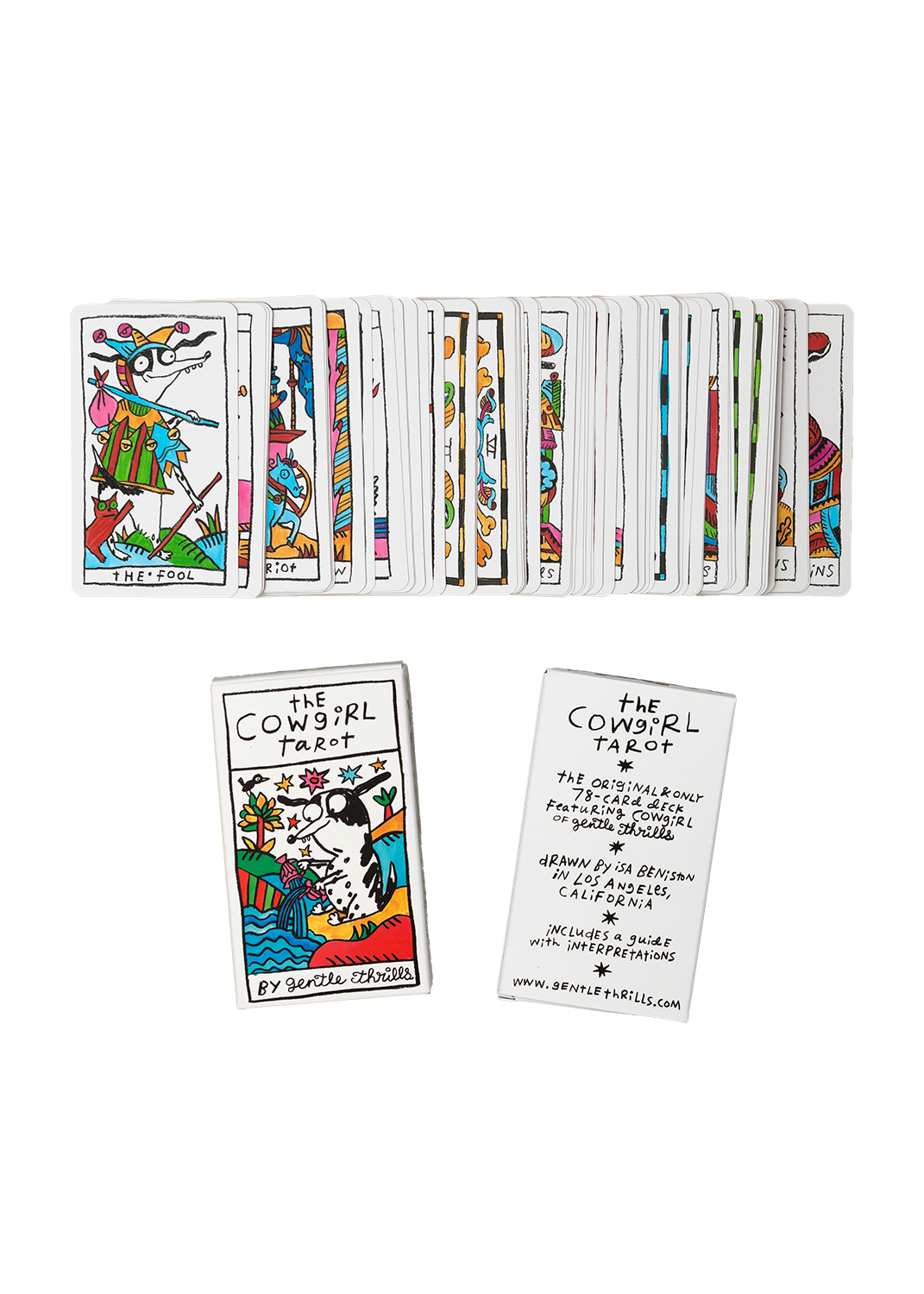 gentle thrills – wholesale Tarot cards – the cowgirl tarot deck2