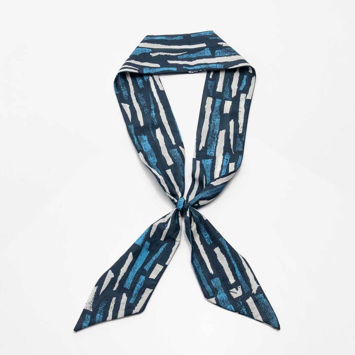 Skinny laMinx - Wholesale Scarf - Women's - Twilly Scarf - Atlantic