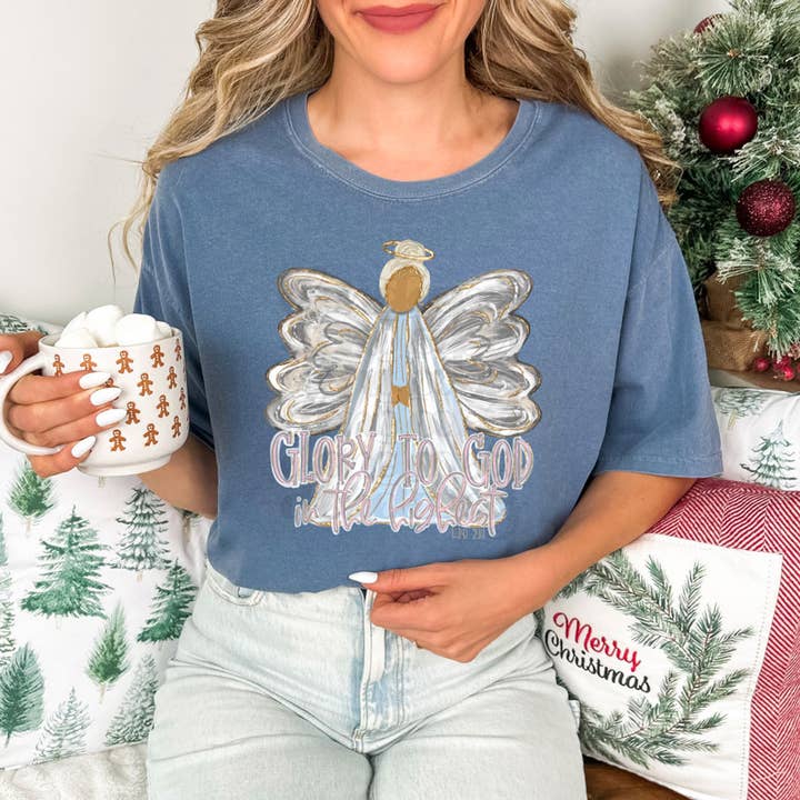 Trendy Transfers - Wholesale Sublimation Transfer - Glory To God In The Highest DTF Heat Transfer