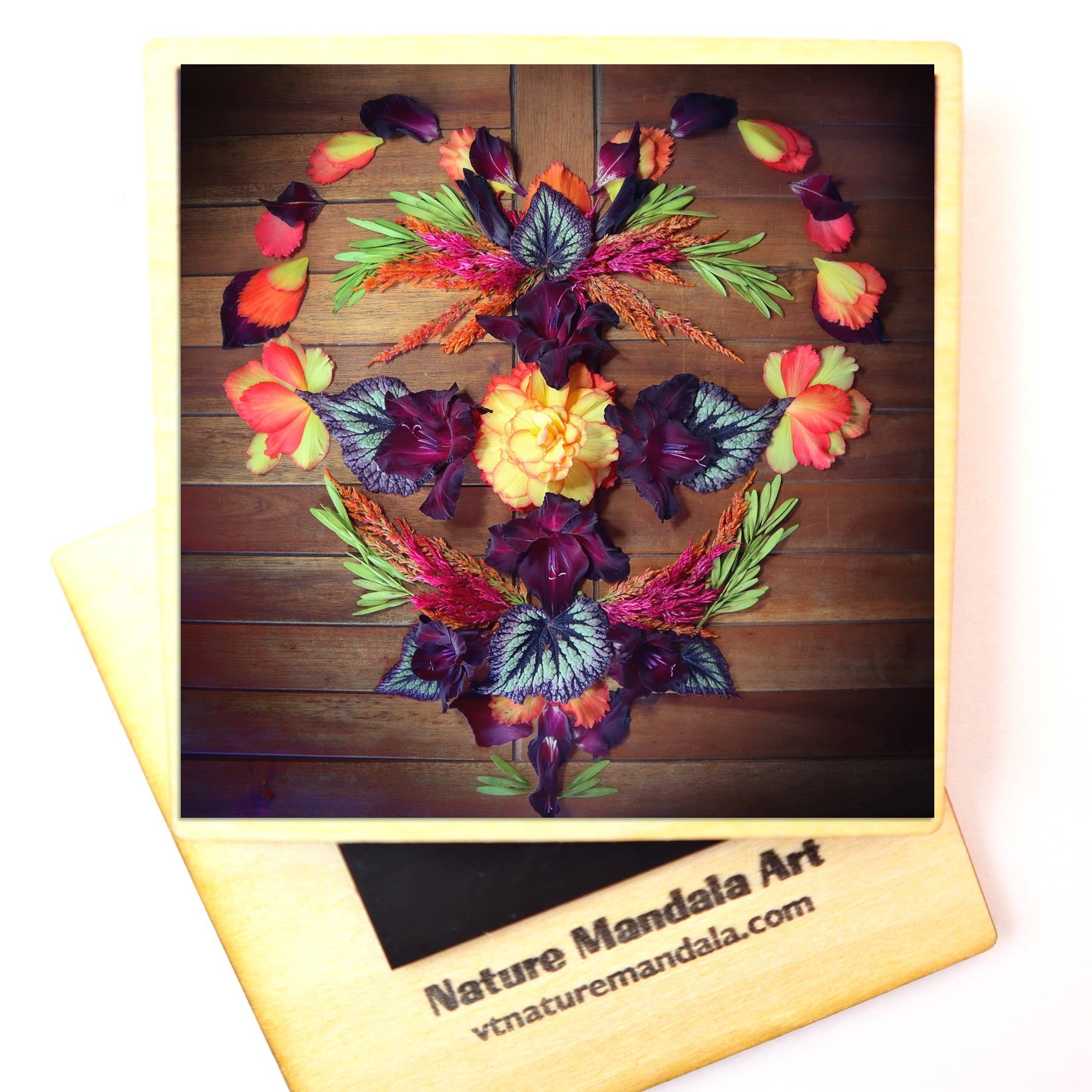 Nature Mandala Art - Wholesale Magnet - Nature / Flower Mandala Magnets :: 10 Designs11