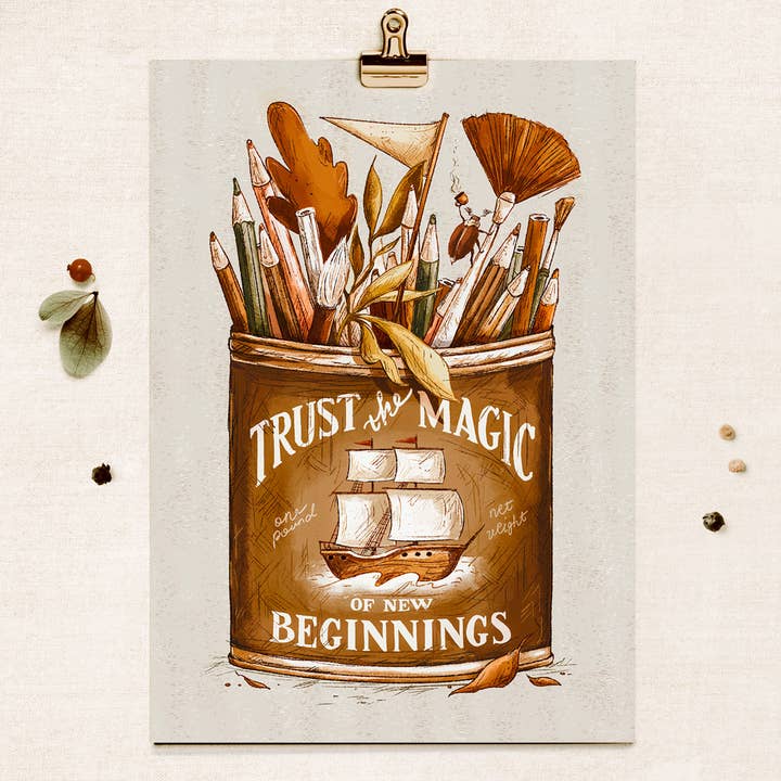 Kunsttryk med nye begyndelser for engroshandel hos So Quiet