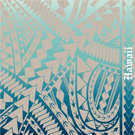 Tribal Wrap | 24 oz Vacuum Insulated Flask for wholesale by Adventure Hawaii