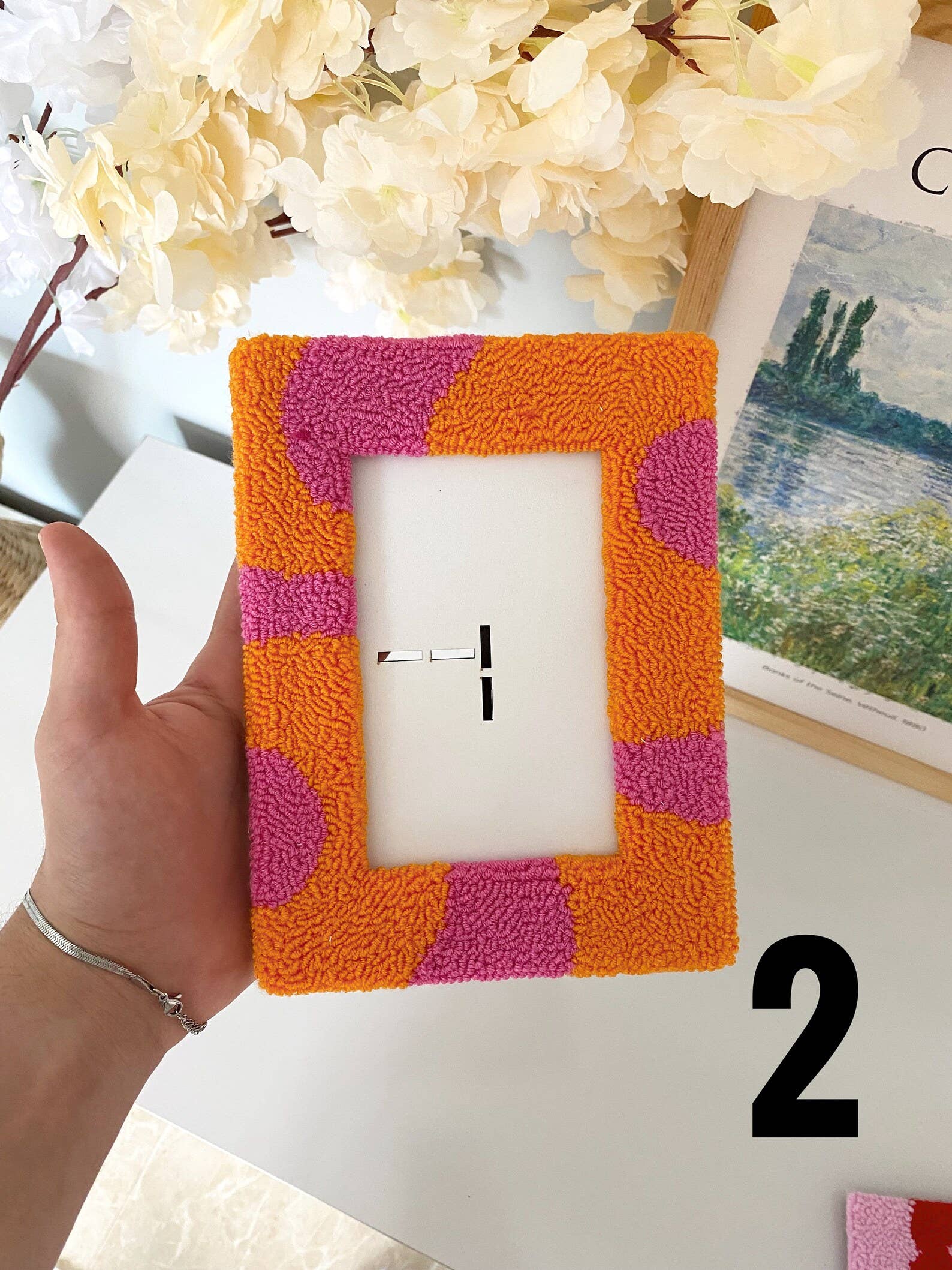 Mudita Rug Studio – wholesale Bildram – Handgjorda punch needle-fotoramar, fotoramar1