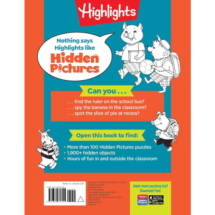Highlights for Children - Wholesale Coloring & Activity Book - Kids & Baby - School Puzzles1