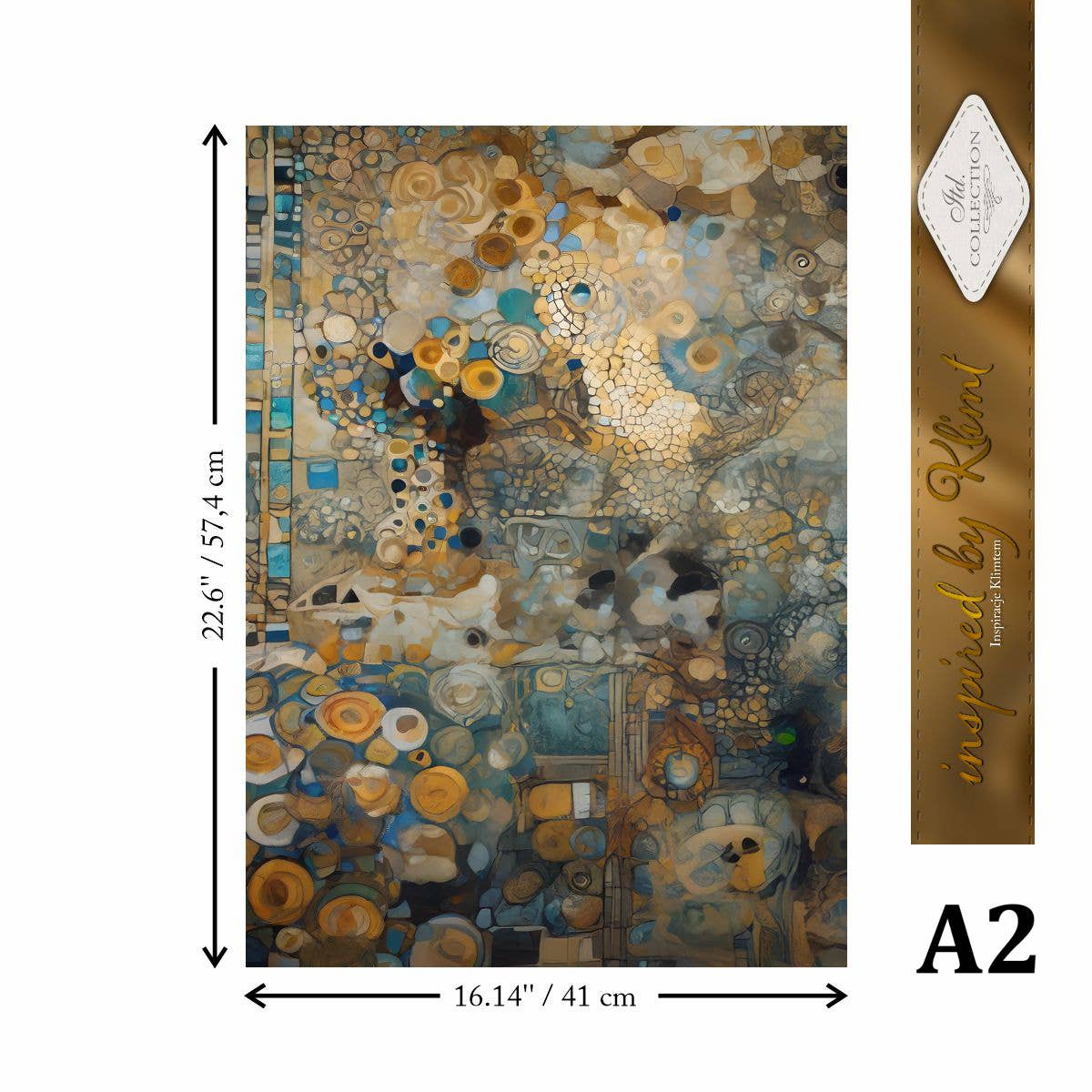 ITD Collection - Wholesale Craft Supplies - FPA2009 - Mulberry Paper for Crafts - A2 size in 2 pieces A32