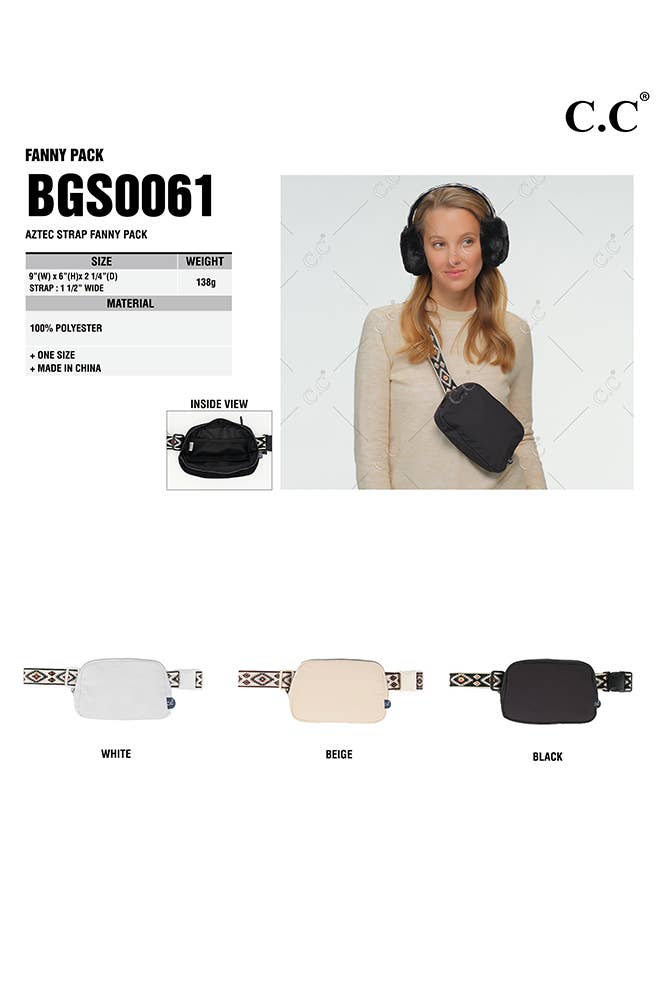 Hana - Wholesale Heuptasje - Dames - C.C. Aztec heuptasje met bandjes5