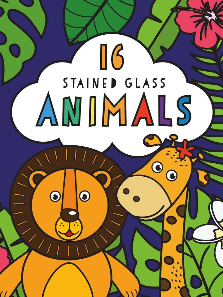 Stained Glass Coloring: Animals for wholesale by EDC Publishing