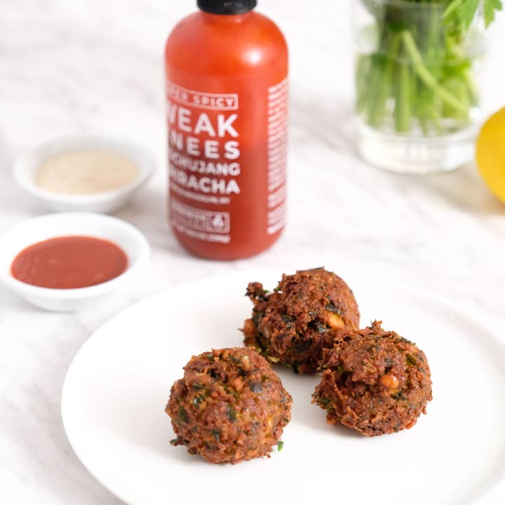 Bushwick Kitchen - Wholesale Hot Sauce - Super Spicy Weak Knees Gochujang Sriracha (Award Winning)