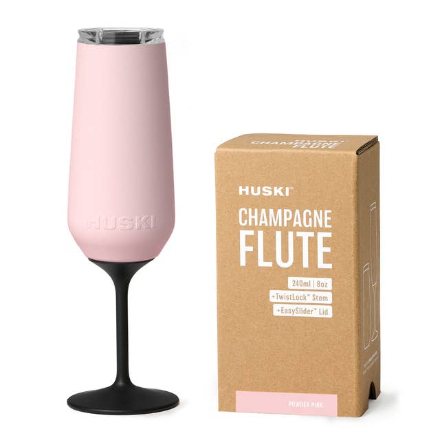 Huski Champagne Flute - Powder Pink for wholesale by Huski