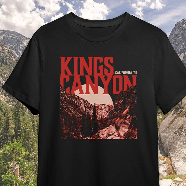 Kings Canyon National Park Shirt - Extended Sizing for wholesale by Shannon Nichole Art