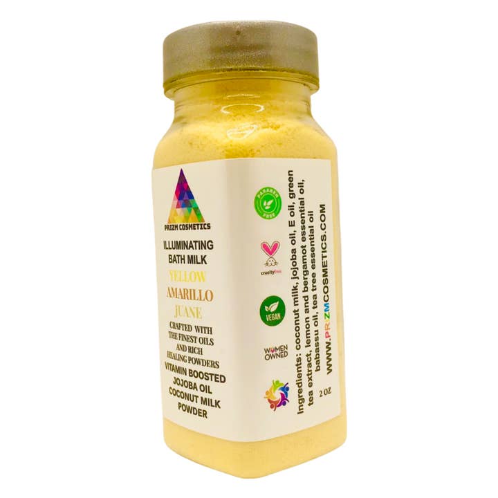 Illuminating Bath Milk -Yellow for wholesale by The Cosmic Company
