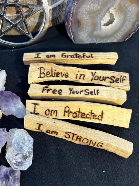 You Are Uniquely Magic - Wholesale Smudge Stick - Hand Burned Palo Santo- The Grateful Collection1