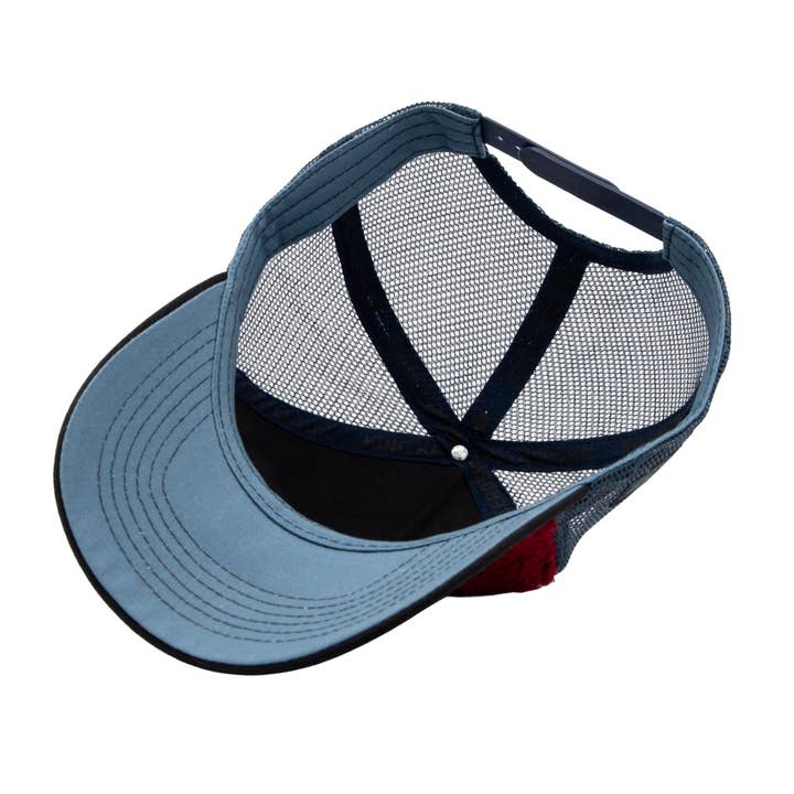 Bordeaux Trucker Cap "Grumpy Old Men Need Love Too" for wholesale on Faire4