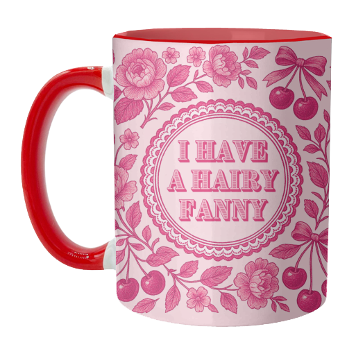 ART WOW – Großhandel Kaffeebecher – Tassen 'Hairy Fanny' von Lilly Rose1