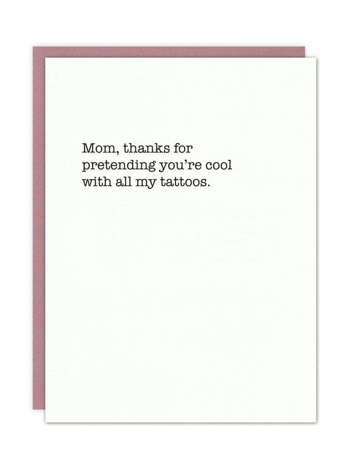 Cool avec mes tatouages pour la vente par Heartprint Press