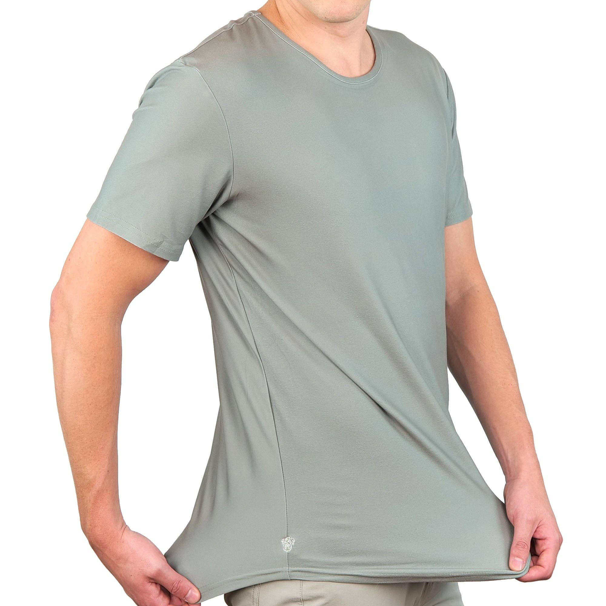 USA Palm – wholesale T-shirt – men's – Premium Crew Curve Hem Short Sleeve35