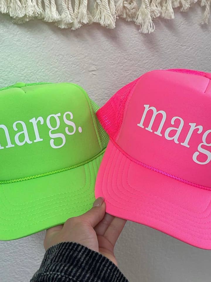 Margs. Trucker Hat for wholesale by Charlie Grey
