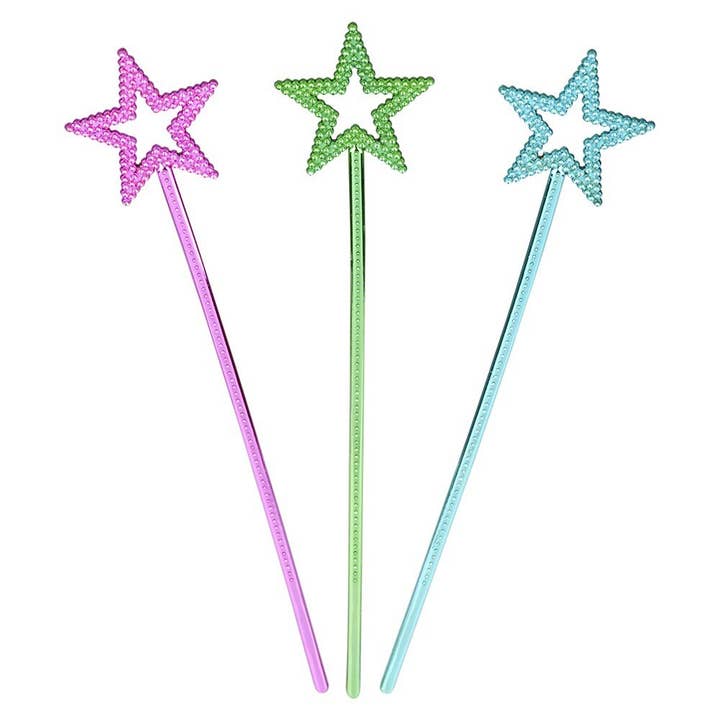Metallic Star Wand Kids Toy Back To School for wholesale by PR GROUPS LLC