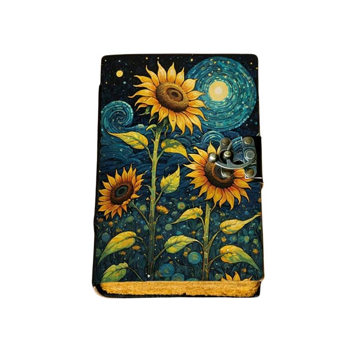 Flower Celtic Vintage Leather Journal Travel Notebook Diary for wholesale by Billion Brothers
