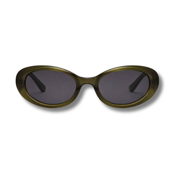 Hayek Olive. Acetate sunglasses for wholesale by Minue Opticians
