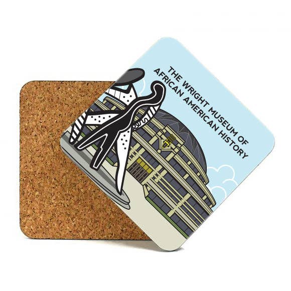 Wright Museum of African American History Coaster for wholesale by Detroit GT