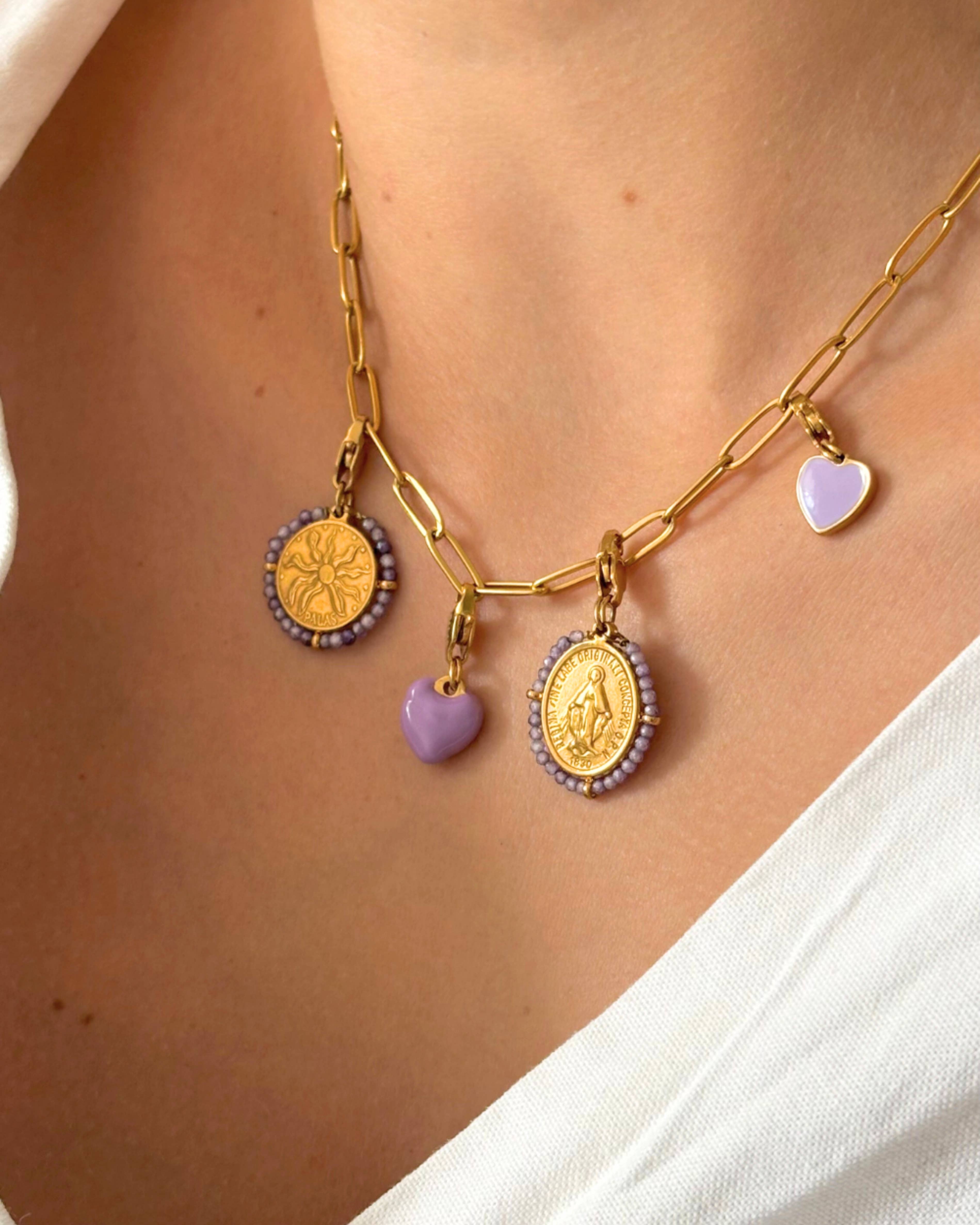 Palas - Wholesale Choker/Collar - Juliet - golden chain choker5