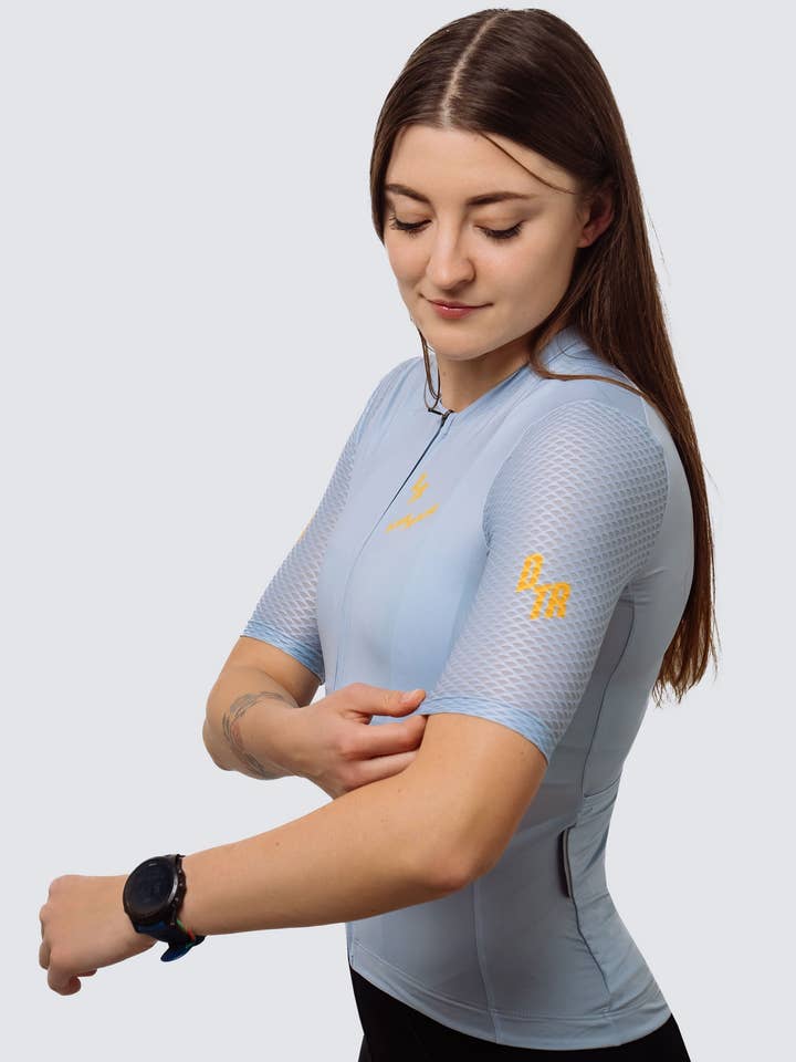 Down The Road - Wholesale Athletic Top - Women's - Women's Classics Jersey - Ash Blue4