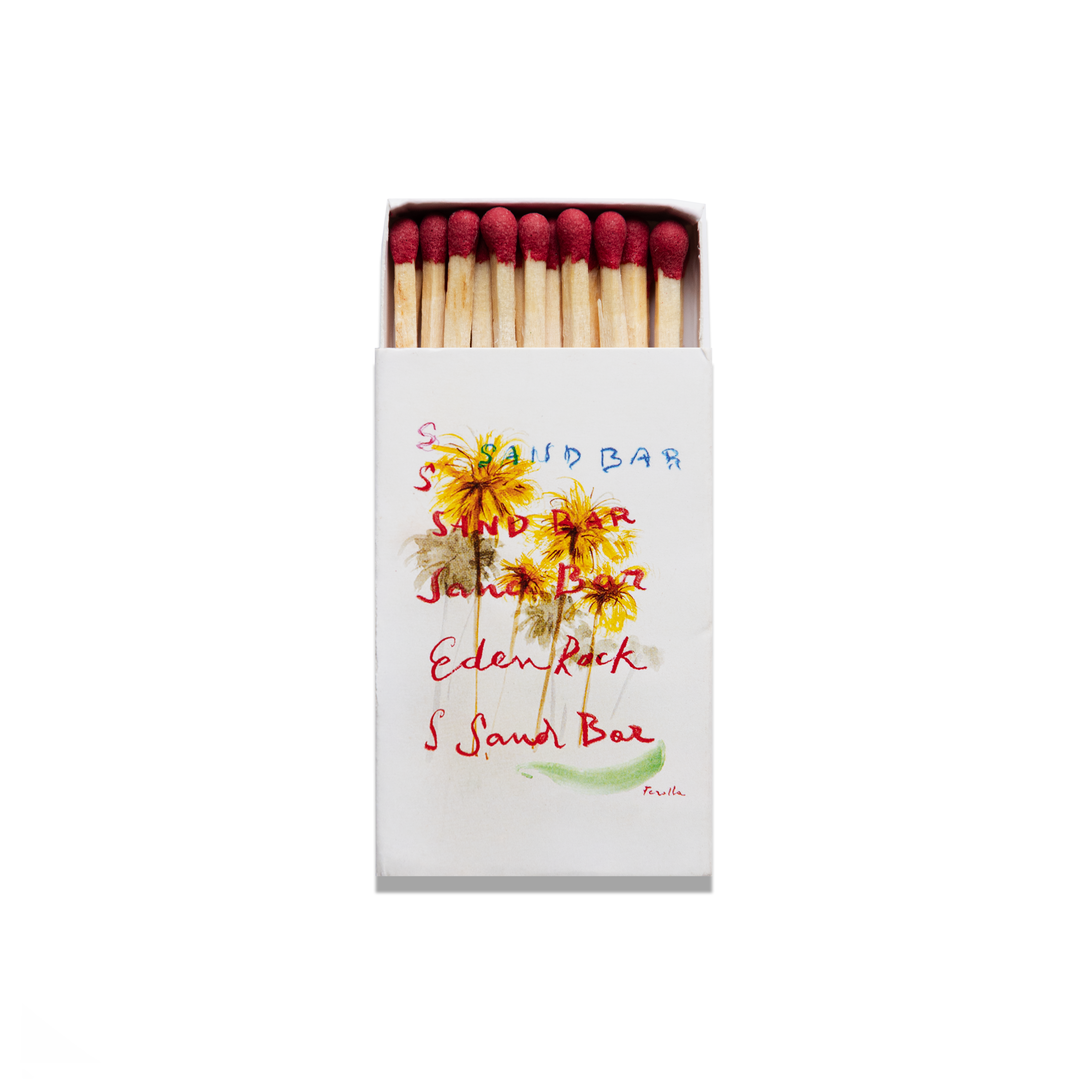 Match South - Vente Affiche d'art - Bar de Sable St. Barth (Devant)0