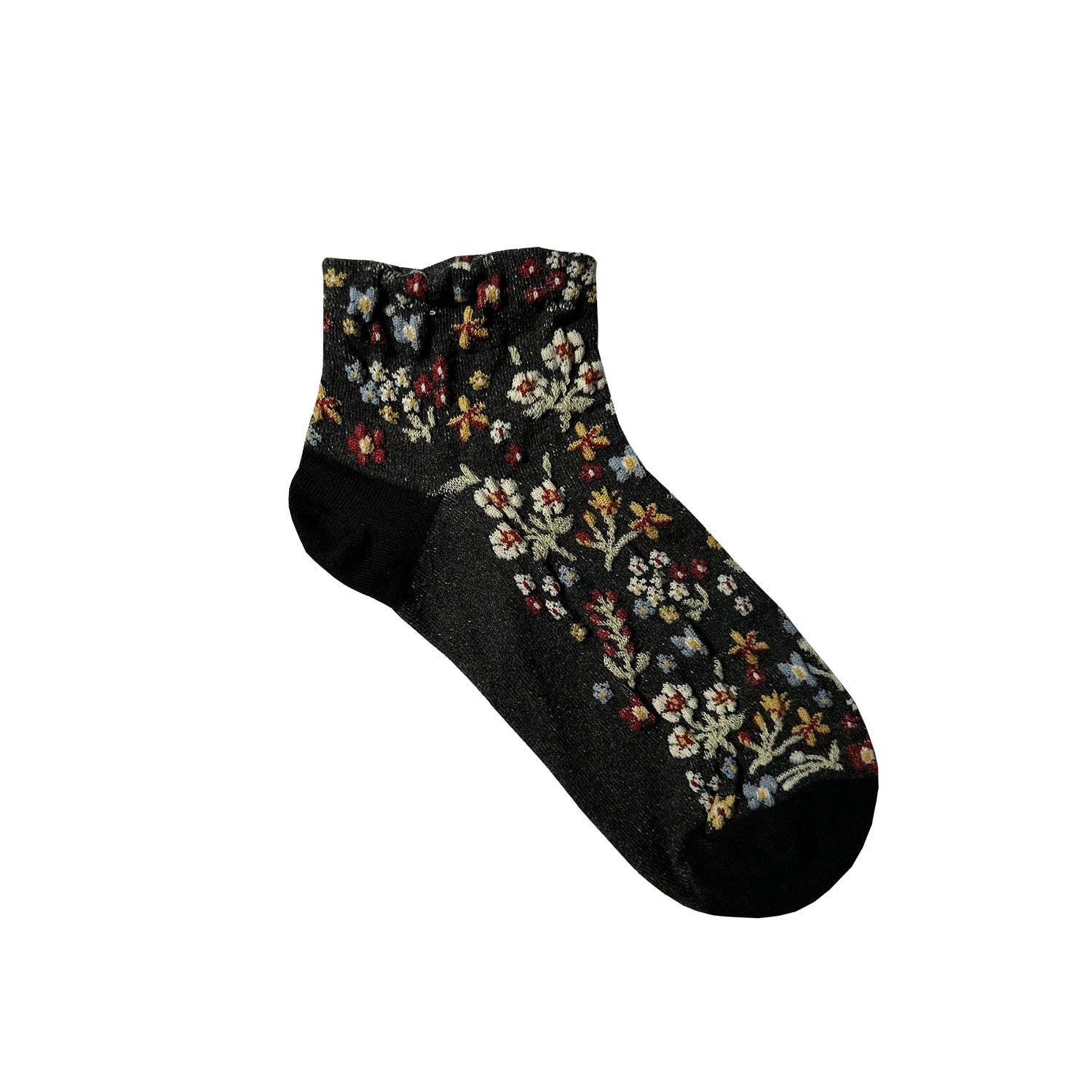 7DAYSSOCKS - Wholesale Socks - Women's - Women's Ankle Harga Garden Flower Socks1
