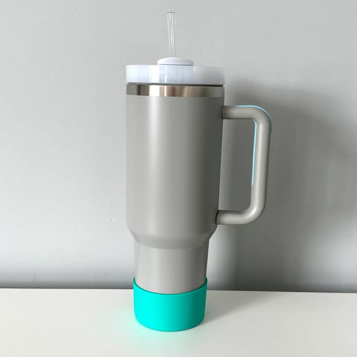 iconic mi - Wholesale Drink Topper - No Slip Silicone Tumbler Boot Accessory Green1