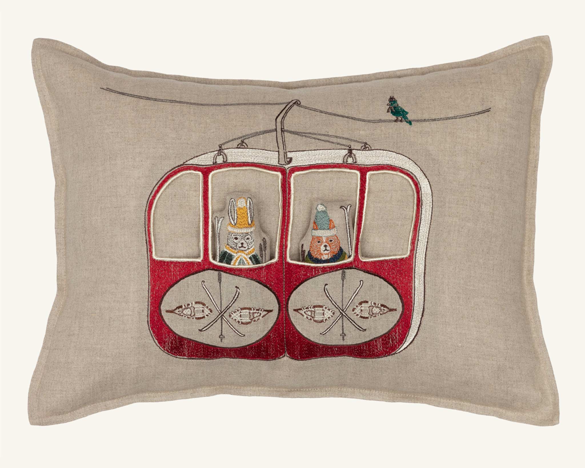 Coral & Tusk - Wholesale Throw/Decorative Pillow - Gondola Ski Lift Pocket Pillow6