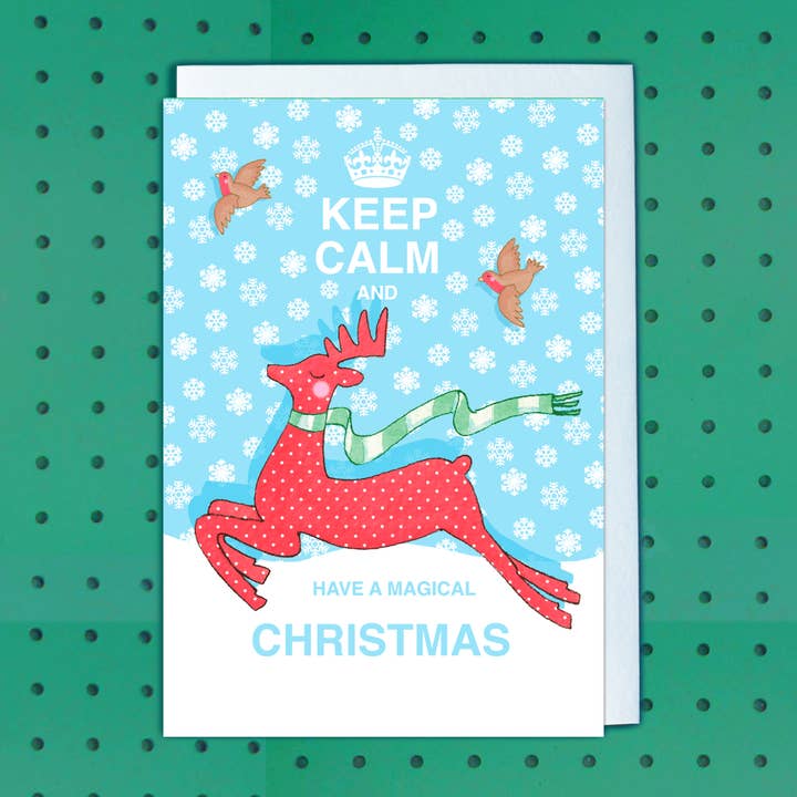 Keep Calm and have a Magical Christmas for wholesale by Siobhan at april rose