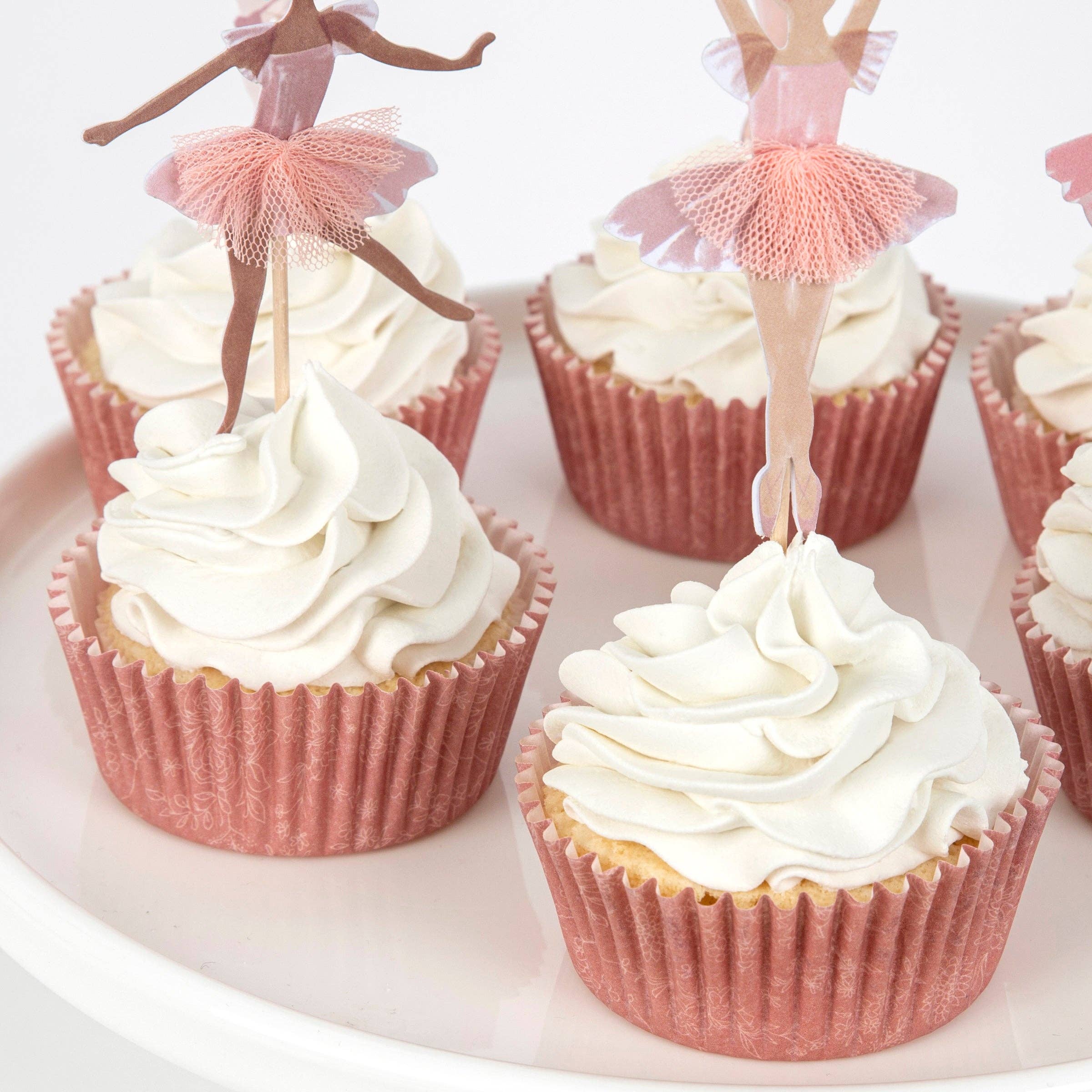 Meri Meri – wholesale Tårta/Cupcake Topper – Ballerina Cupcake Kit3