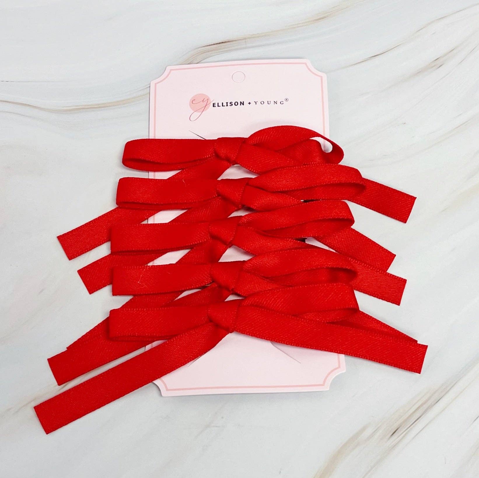 Ellison+Young - Wholesale Hair Clip - Women's - Solid Bow Hair Clip Set Of 52