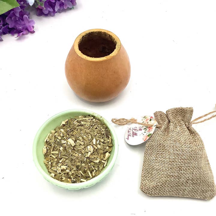 All Little Cute Things - Vente Thé en vrac - Sachet de toile de jute pour thé en vrac Yerba Mate Argentina Uruguay1