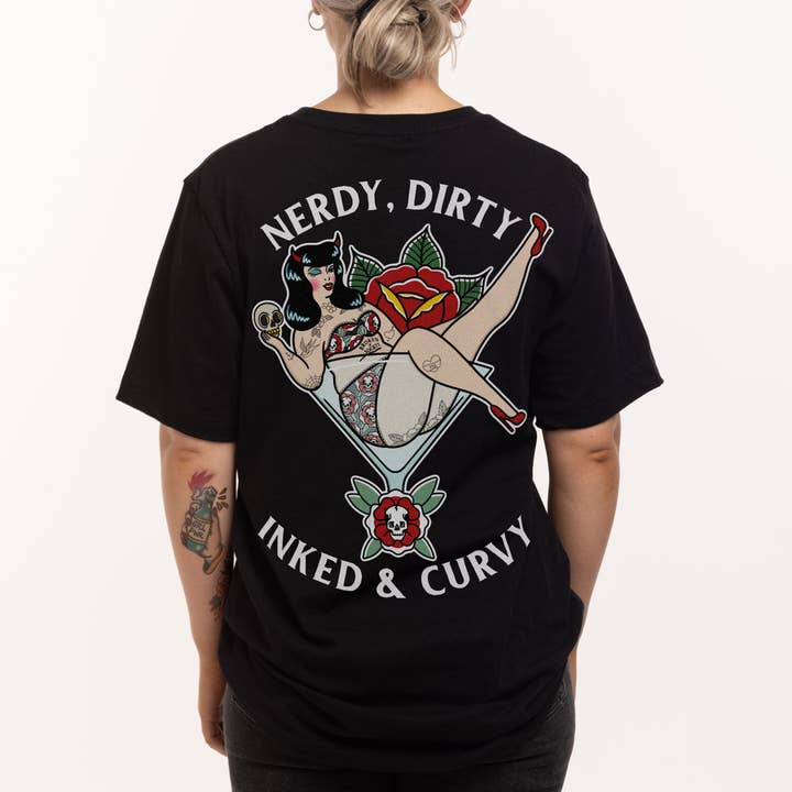 Camiseta Nerdy Dirty (Unisex) para venta al por mayor de Broken Society