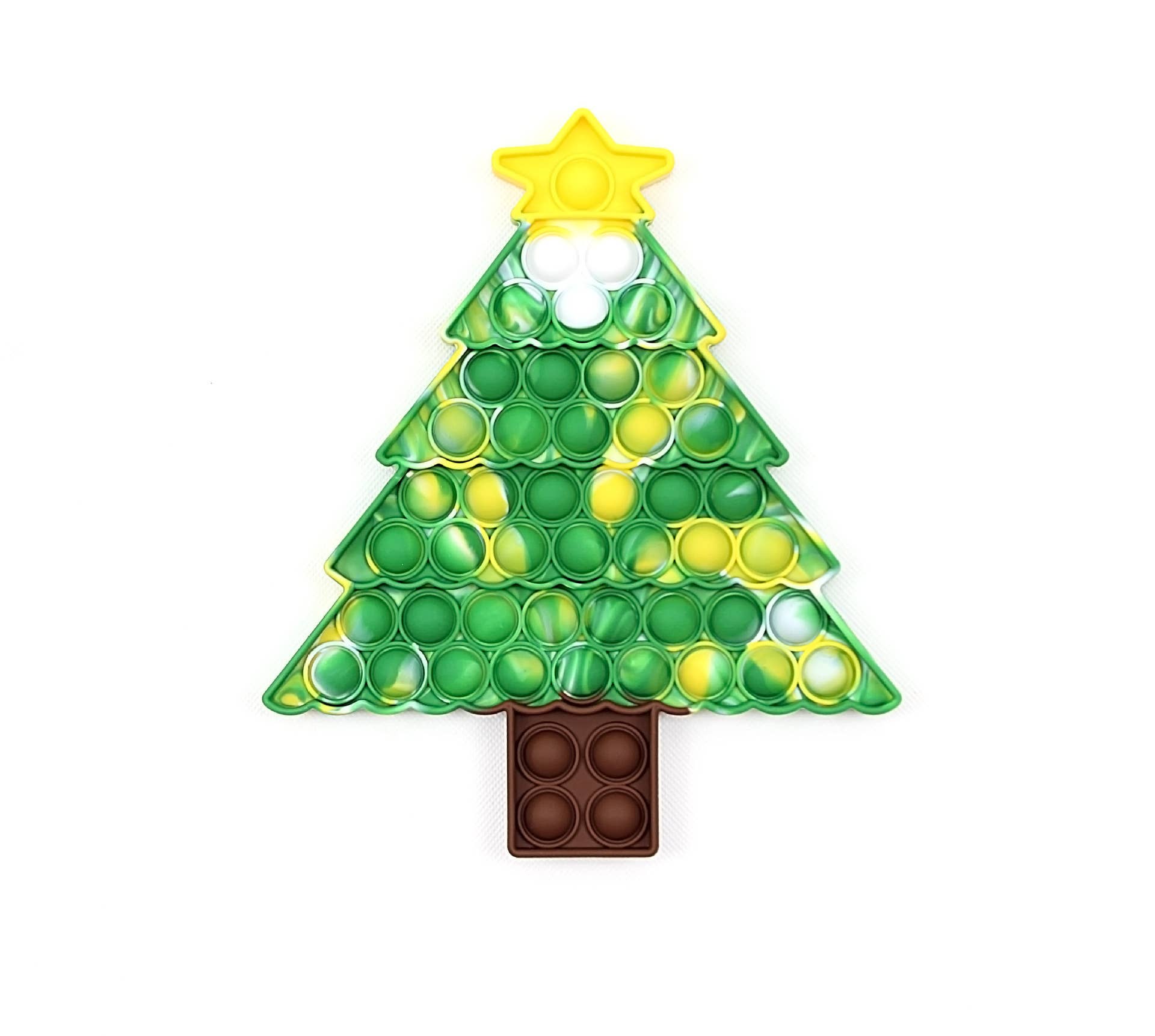 JSBlueRidge Toys - Wholesale Fidget Toy - Kids - Holiday Winter Tree Pop It Fidget Kids Toys1