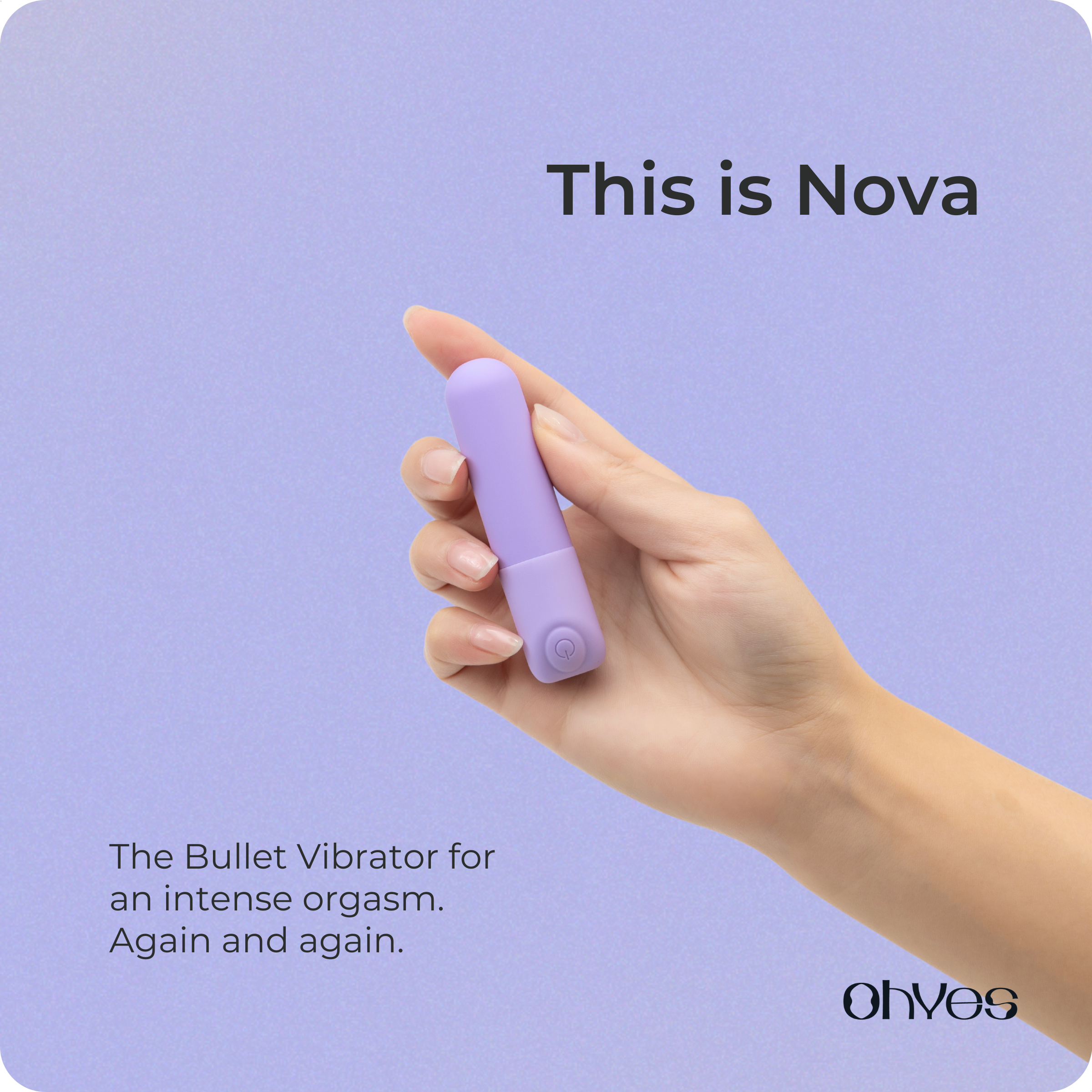 ohyes - Wholesale Sex Toy - OHYES Mini Bullet Vibrator - Lavender1