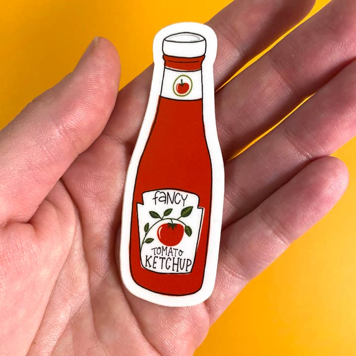 Adesivo de ketchup por atacado de Fox Card Co