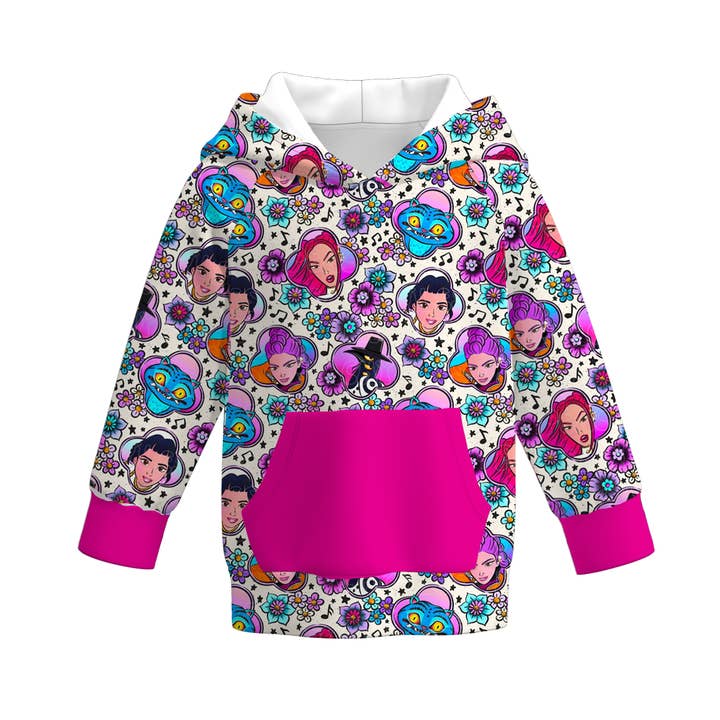 Auraquise - Wholesale Top & Pant Set - Kids - Kids Kpop Demon Hunters Themed Hot Seller Collection0