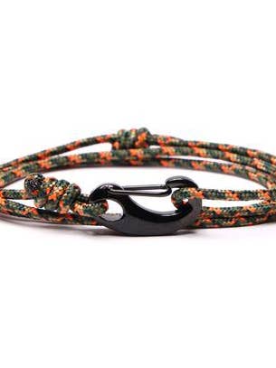 Pulseira de cordão tático camuflado para homens (fecho preto) por atacado de We Are All Smith
