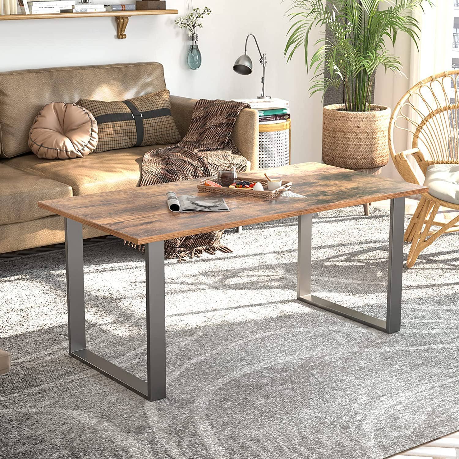 Above Edge - Wholesale Desk Riser - Table Legs, Metal Furniture Legs, 2 Pack Rectangular Support5