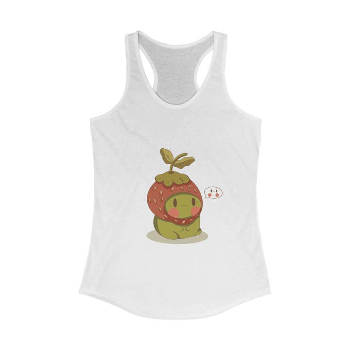 Sad Strawberry Gerald - Ideal Racerback-linne för kvinnor för wholesale av froggiebums