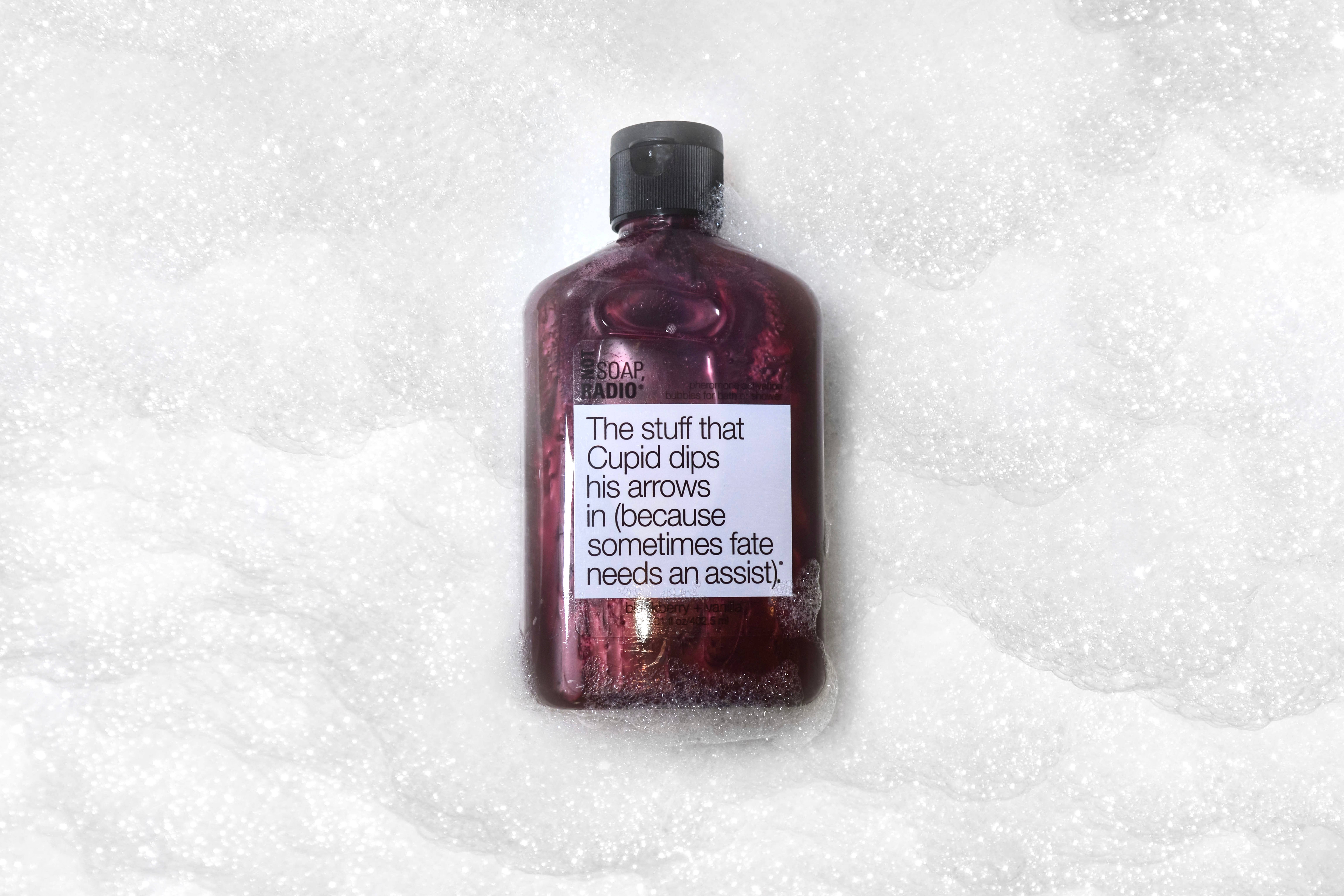 Not Soap, Radio – wholesale Duschtvål – The stuff that Cupid dips his arrows in dusch- och badgel2