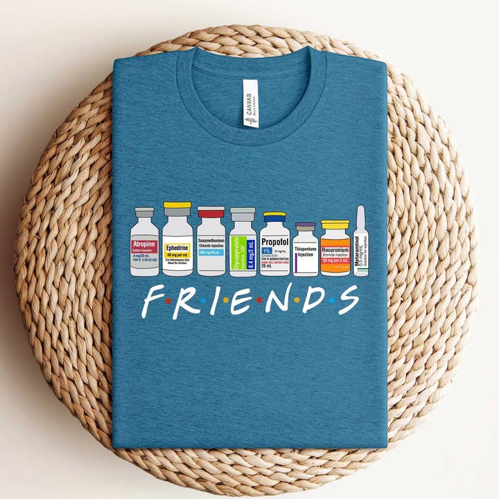 ICU Propofol CRNA Nurse Shirt - Critical Care & Friends for wholesale by TheKingShirt