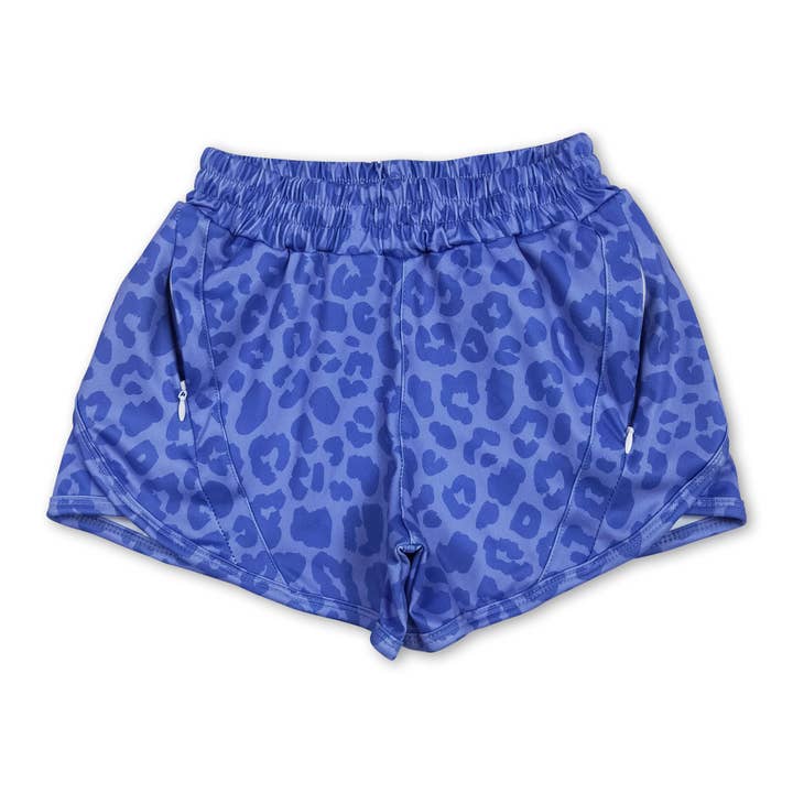 Yawoo Garments - Wholesale Shorts - Kids - Grey leopard kids girls summer shorts3