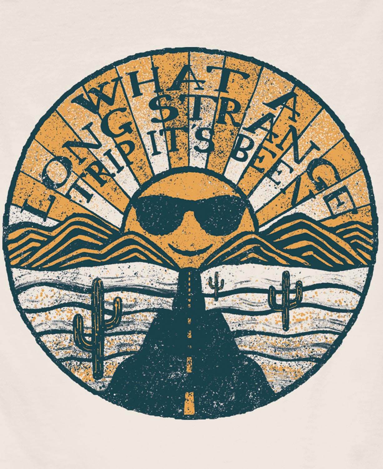 Soul Flower – Großhandel T-Shirt mit Siebdruck – Unisex – Langes, seltsames Abenteuer Bio-T-Shirt - Unisex - Hippie-Shirts3